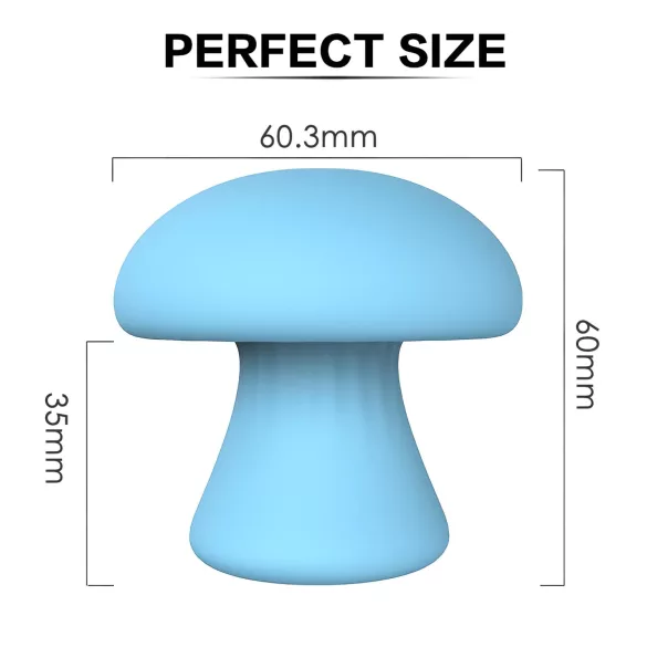 Magic Mushroom - Akku-Gesichtsmassager (blau)