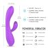 Sex HD Muses - Akku, wasserdichter Heizvibrator (lila)