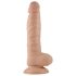 Lovetoy Real Extreme - Saugnapf-Dildo - 21cm (natur)