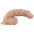 Lovetoy Real Extreme - Saugnapf Dildo - 23cm (natur)