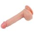 Lovetoy Natur-Cock Saugnapf-Dildo - 21cm (Natur)