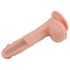 Lovetoy Natur-Cock Saugnapf-Dildo - 21cm (Natur)