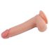 Lovetoy Nature Cock - Doppelschichtiger, realistischer Dildo 20cm (natur)
