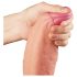 Lovetoy Nature Cock - Doppelschicht Realistischer Dildo 28cm (Naturell)