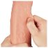 Lovetoy Nature Cock - Doppelschicht Realistischer Dildo 28cm (Naturell)