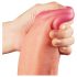 Lovetoy Nature Cock – Doppelschichtiger 30cm Dildo (Natur)