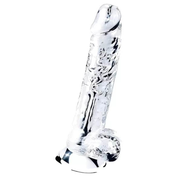 Lovetoy Flawless Clear - Dildo mit Saugnapf - 19 cm (transparent)