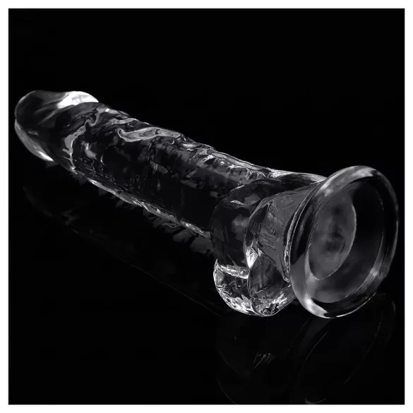 Lovetoy Flawless Clear - Dildo mit Saugnapf - 19 cm (transparent)