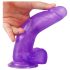 Lovetoy Jelly Studs - Saugnapf-Dildo - 20cm (lila)