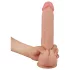 Lovetoy Sliding-Skin - Doppelschicht-Dildo - 23cm (natur)