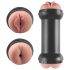 Lovetoy - Vaginal- und Anal-Masturbator (naturfarben)