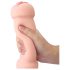Lovetoy - Vaginal- und Anal-Masturbator (naturfarben)