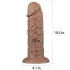 Lovetoy Chubby - Natürlicher Saugnapf-Dildo, 25 cm