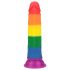 Lovetoy Prider - lebensechtes Dildo - 19cm (Regenbogen)