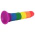 Lovetoy Prider - lebensechtes Dildo - 19cm (Regenbogen)
