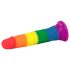 Lovetoy Prider - lebensechtes Dildo - 19cm (Regenbogen)