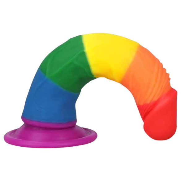 Lovetoy Prider - lebensechtes Dildo - 19cm (Regenbogen)