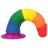Lovetoy Prider - lebensechtes Dildo - 19cm (Regenbogen)