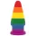 Lovetoy Prider - Regenbogen Analplug - 15 cm