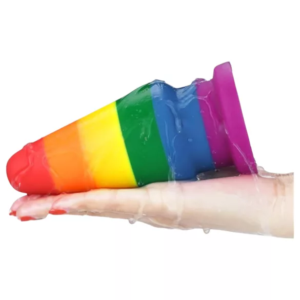 Lovetoy Prider - Regenbogen Analplug - 15 cm