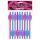 Lovetoy - Intim-Trinkhalme (pink-blau-lila)