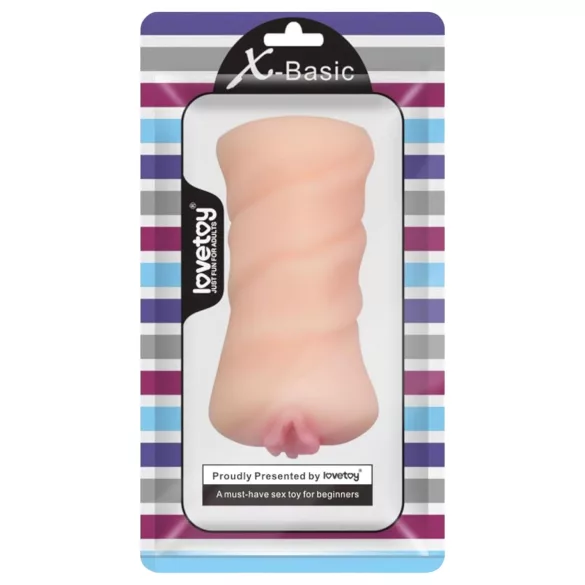 Lovetoy X-Basic - künstliche Vagina Masturbator (hautfarben)