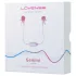 Lovense Gemini - App-gesteuerte vibrierende Brustwarzenklemmen (Pink)