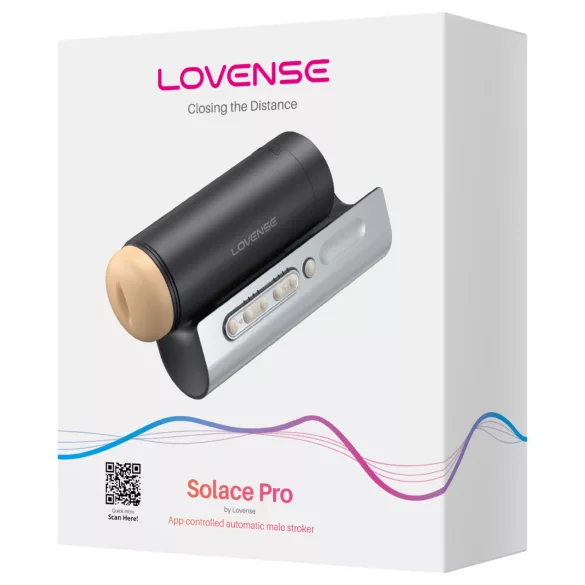 Lovense Solace Pro - App-gesteuerter Masturbator für Männer (schwarz)