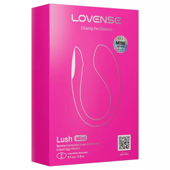 LOVENSE Lush Mini - intelligentes Vibro-Ei (Pink)