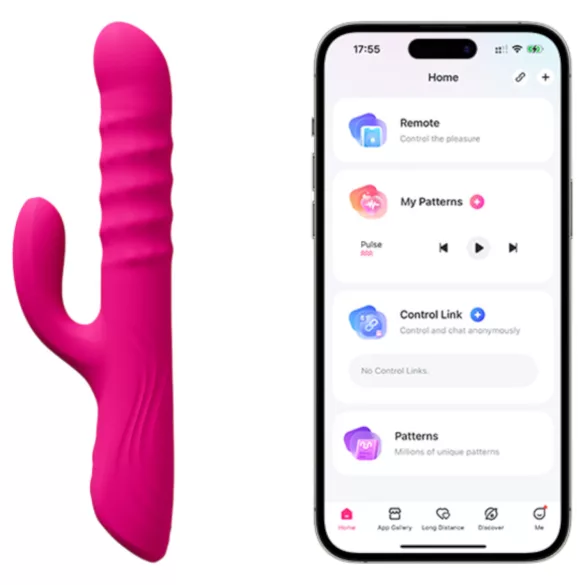 Lovense Velvo - App-gesteuerter Perlenvibrator (pink)