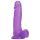 Tracy's Dog Jelly 8 - Saugnapf-Dildo mit Hoden (Lila)