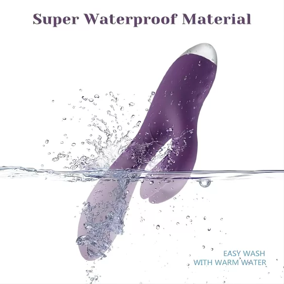 Tracy's Dog Rabbit - Wasserdichter Klitorisvibrator (Lila)