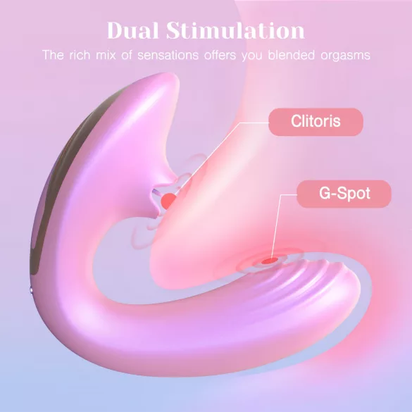 Tracy's Dog OG Lick - G-Punkt Vibrator und Klitorisstimulator (Pink)