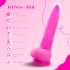 Tracy's Dog Jelivoy-Mid - realistischer Vibrator - 20 cm (pink)