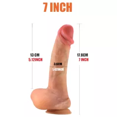 FeelSkin - Ultrasoft Dildo Natur (17,8cm)