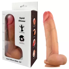   FeelSkin - ultra-realistischer Dildo mit Hoden (natur, 22 cm)