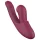 Vibeconnect - 2in1 G-Punkt- und Klitoris-Vibrator (rot)