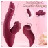 Vibeconnect - 2in1 G-Punkt- und Klitoris-Vibrator (rot)