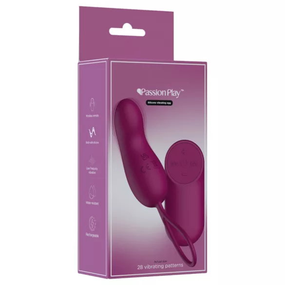 Passion Play - Silikon-Vibro-Ei (lila)