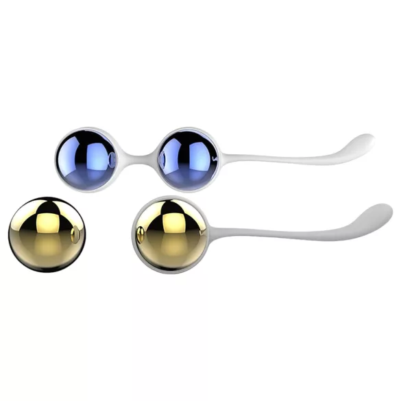 Nalone Yany Love - vielseitiges Liebeskugel-Set (blau-gold)