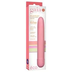 Gaia Eco L - umweltfreundlicher Stabvibrator (pink) - groß