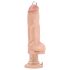 Blush Bad Boy – Vibrator mit Piercing, 17 cm, natur