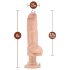 Blush Bad Boy – Vibrator mit Piercing, 17 cm, natur