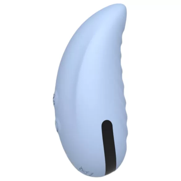 Vibeconnect - wiederaufladbarer, wasserdichter Klitorisvibrator (blau)