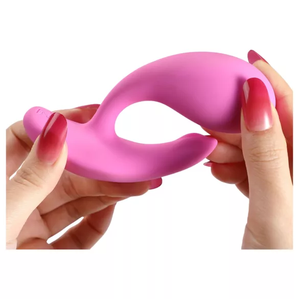Honey Play Box Oly 2 - App-gesteuerter G-Punkt- und Klitorisstimulator Vibrator (Pink)