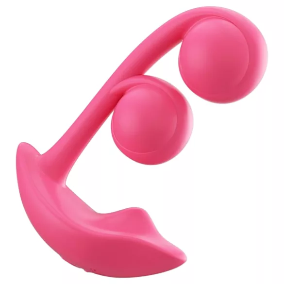 Honey Play Box Melody - App-gesteuerter Perl-2-in-1-Vibrator (rot)