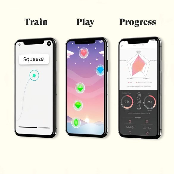 Perifit - Intelligenter, wiederaufladbarer Liebeskugel (rosa)