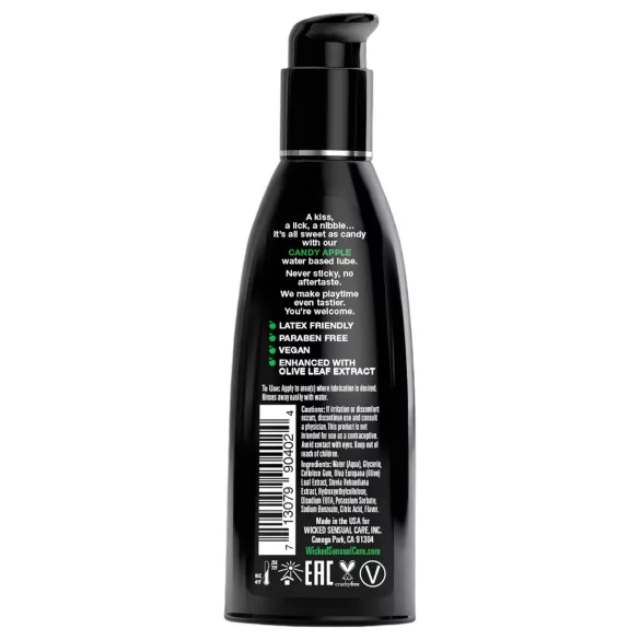 Wicked - wasserbasiertes Gleitmittel - karamellisierter Apfel (60ml)