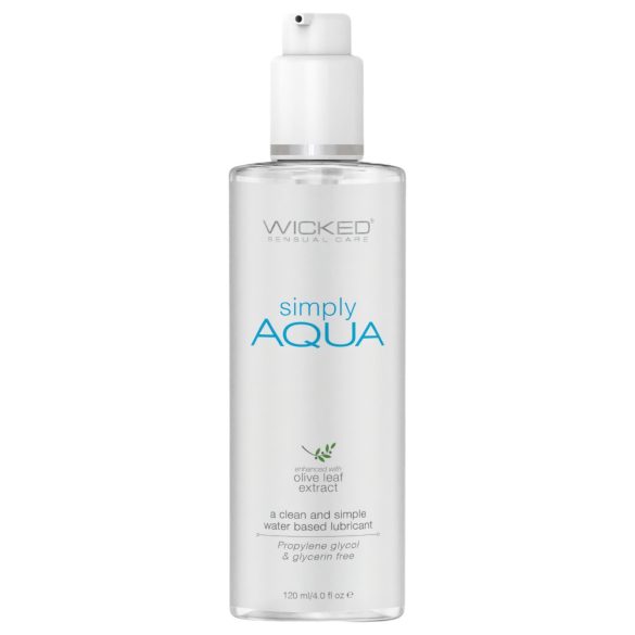 Wicked Simple Aqua - 100% vegan Gleitgel (120ml)