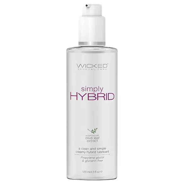 Wicked Simply Hybrid - Mischbasis-Gleitgel (120ml)
